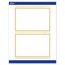 Avery Printable Rectangle Invitation Cards, Gold Beads, 5" x 7", Matte White Rectangle Invitation Cards, Laser/Inkjet, 20ct, Great for Invitation Cards